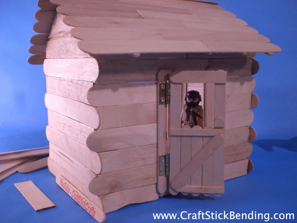 My Craft Stick House - Craft Stick Crafts